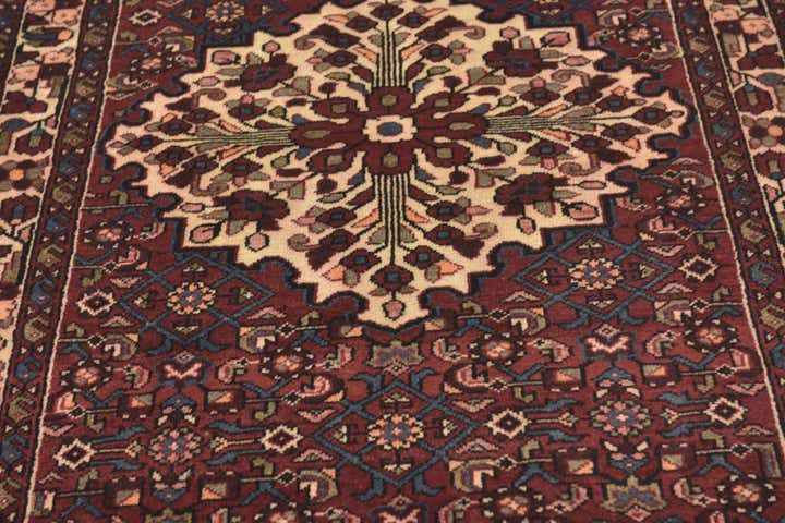 115cm x 310cm anudado a mano Hossainabad Alfombra Persa Lana Pasillera