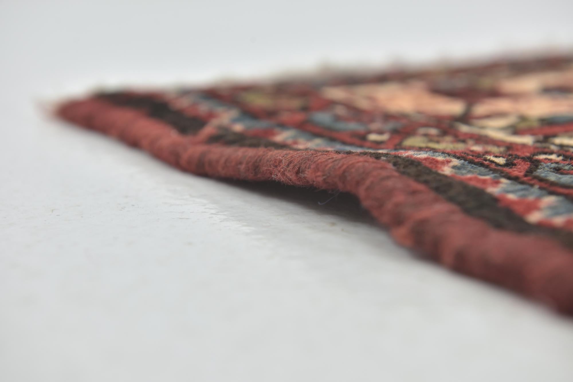 115cm x 310cm anudado a mano Hossainabad Alfombra Persa Lana Pasillera