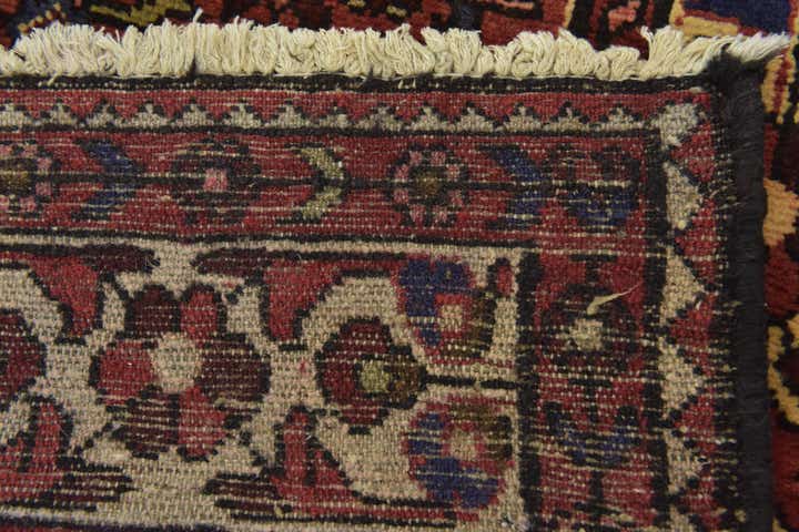3' 10 x 10' 2 Hand Knotted Hossainabad Persian Wool Runner Rug