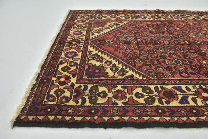 3' 10 x 10' 2 Hand Knotted Hossainabad Persian Wool Runner Rug