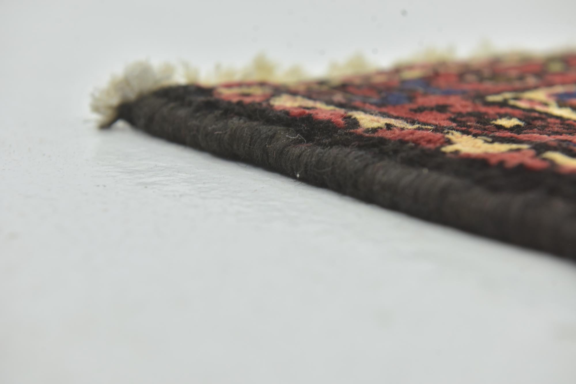 3' 10 x 10' 2 Hand Knotted Hossainabad Persian Wool Runner Rug