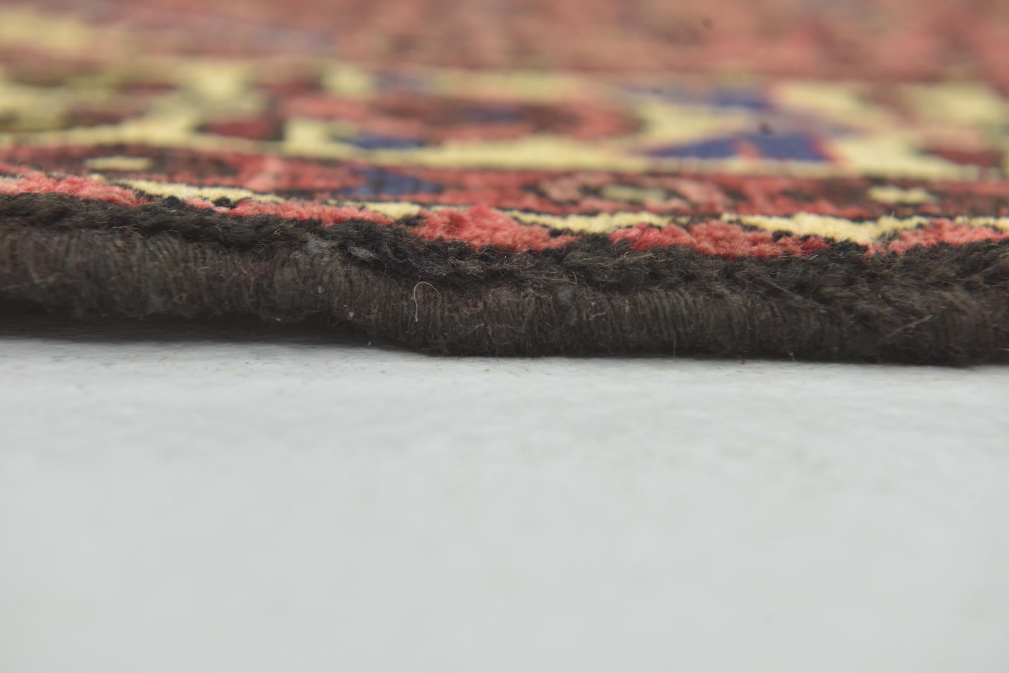 3' 10 x 10' 2 Hand Knotted Hossainabad Persian Wool Runner Rug