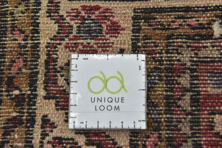 3' 10 x 10' 4 Hand Knotted Hossainabad Persian Wool Runner Rug