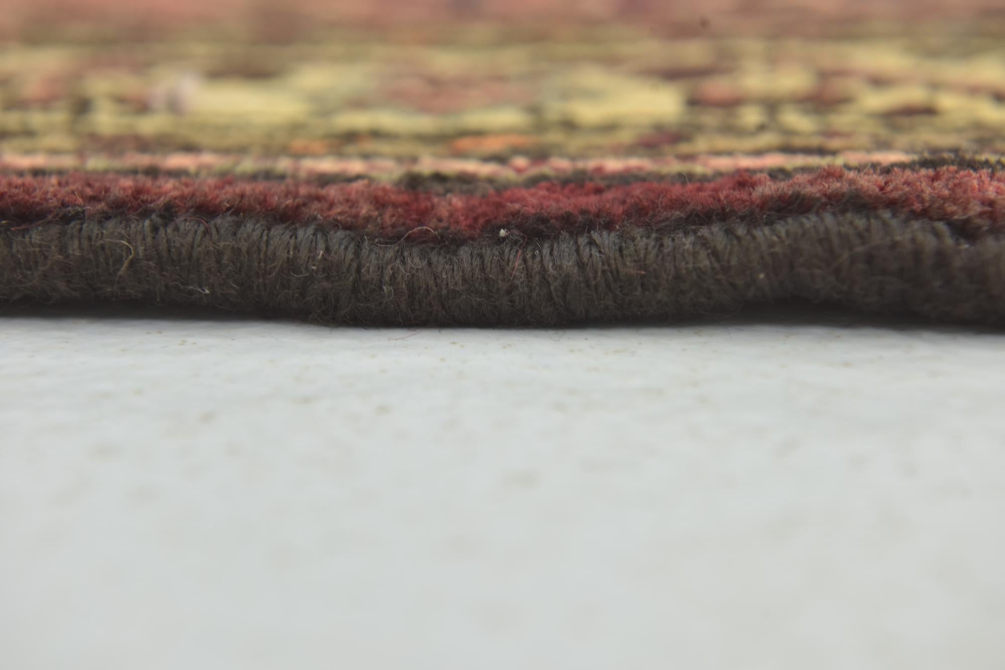 3' 10 x 10' 4 Hand Knotted Hossainabad Persian Wool Runner Rug