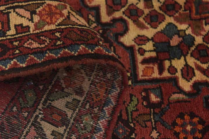110cm x 320cm anudado a mano Hossainabad Alfombra Persa Lana Pasillera