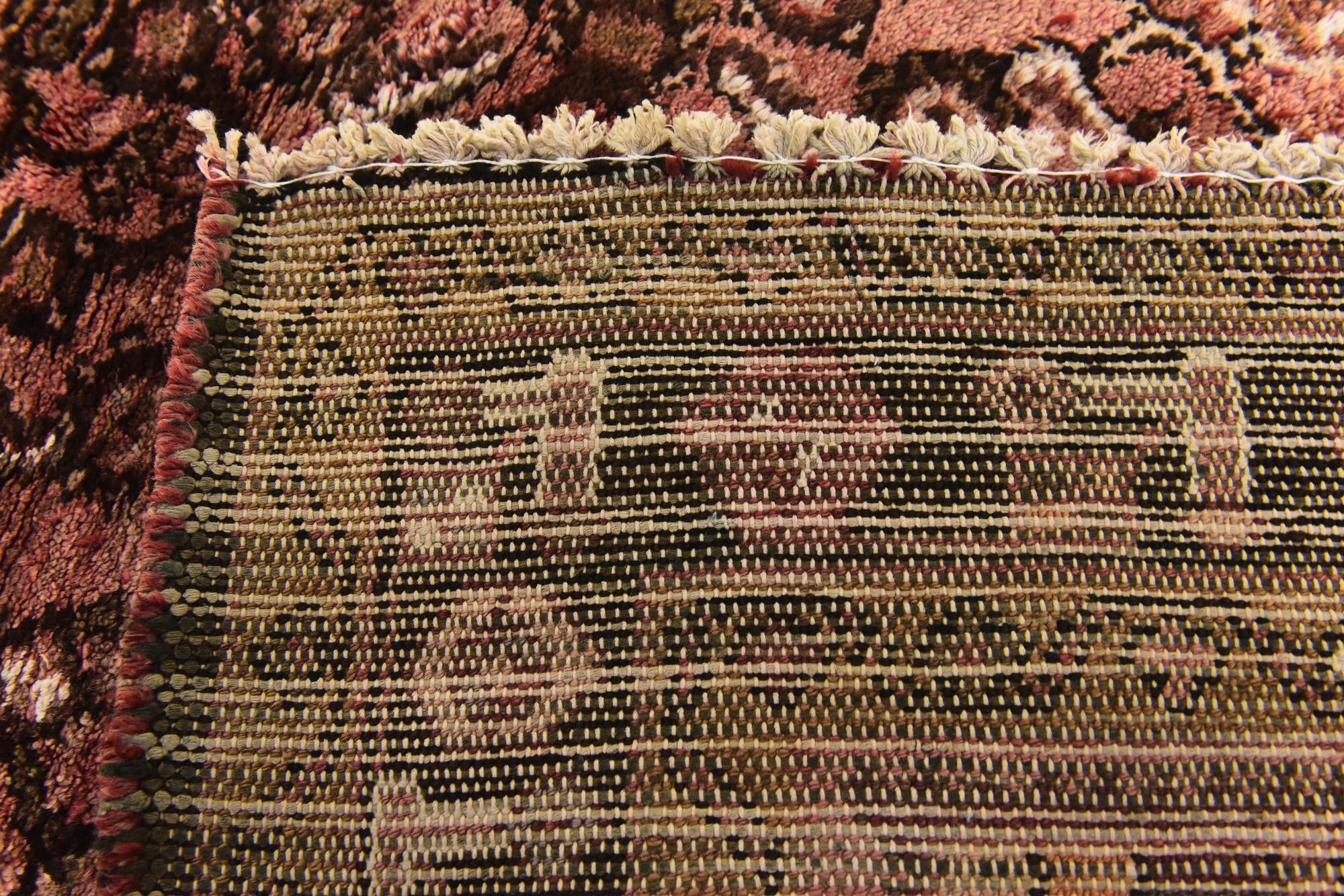 110cm x 310cm anudado a mano Hossainabad Alfombra Persa Lana Pasillera