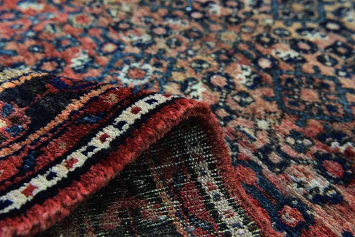 3' 10 x 10' 5 Hand Knotted Hossainabad Persian Wool Runner Rug