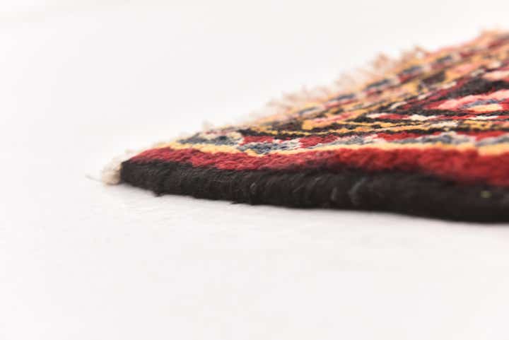 3' 4 x 8' 5 Hand Knotted Hossainabad Persian Wool Runner Rug