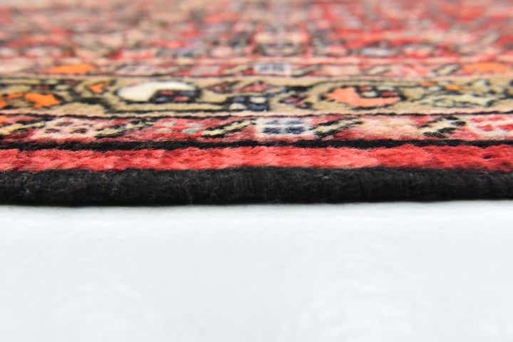 3' 5 x 10' 2 Hand Knotted Hossainabad Persian Wool Runner Rug