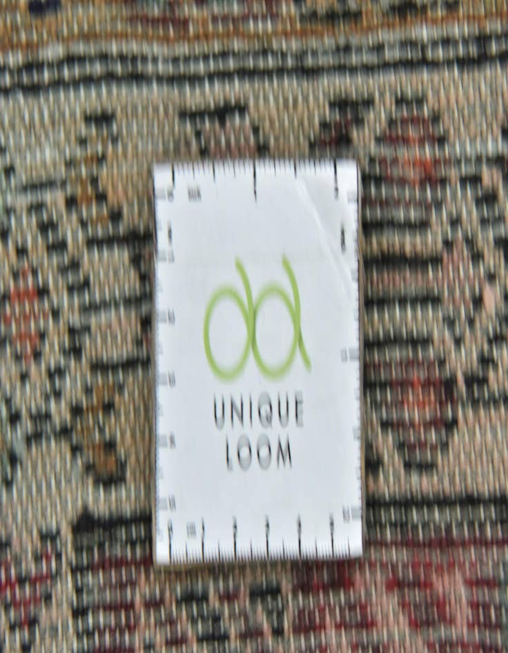 Detail image of 3' 5 x 10' 2  Hand Knotted Hossainabad Persian Wool Runner Rug