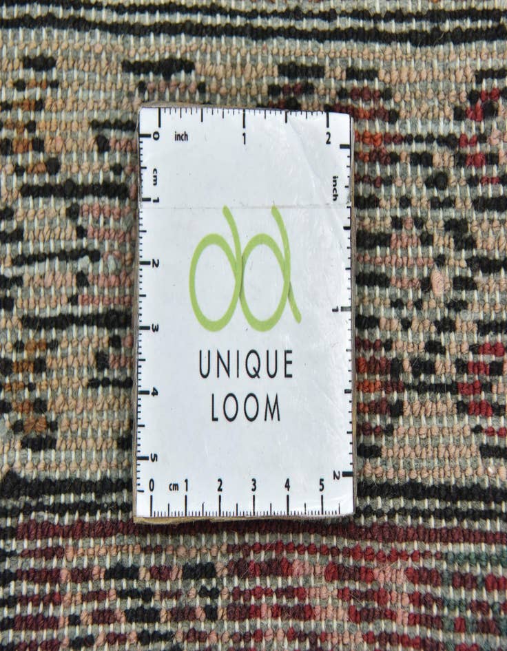 Detail image of 3' 5 x 10' 2  Hand Knotted Hossainabad Persian Wool Runner Rug