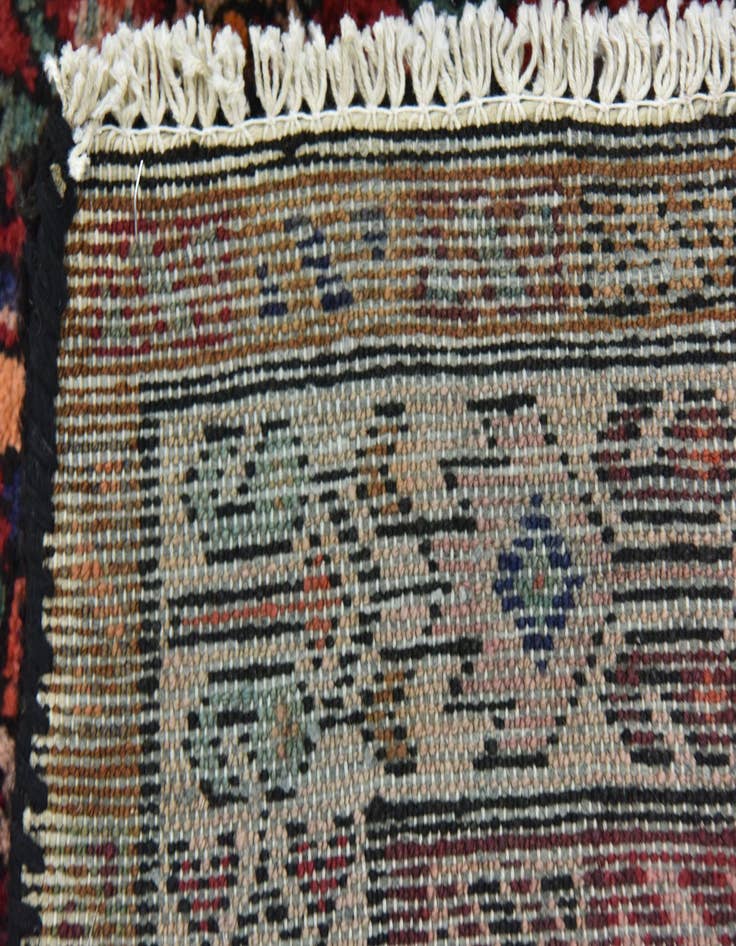 Detail image of 3' 5 x 10' 2  Hand Knotted Hossainabad Persian Wool Runner Rug