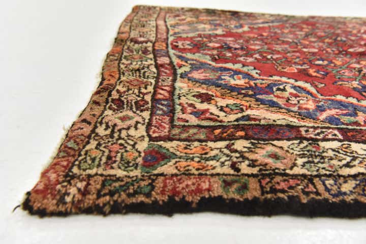 105cm x 310cm anudado a mano Hossainabad Alfombra Persa Lana Pasillera