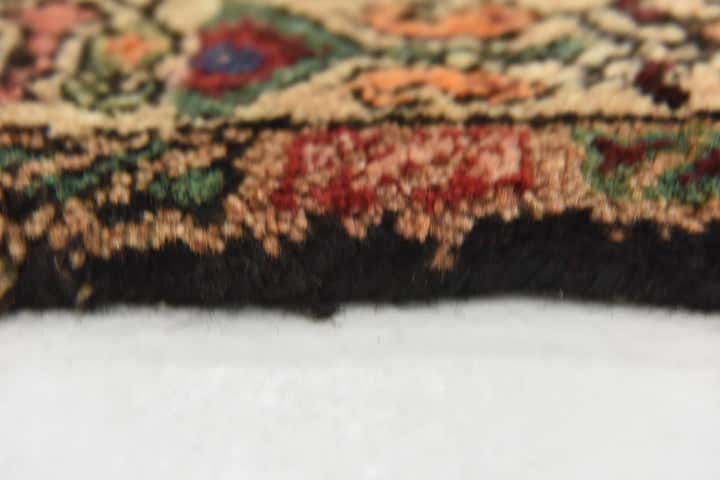 105cm x 310cm anudado a mano Hossainabad Alfombra Persa Lana Pasillera
