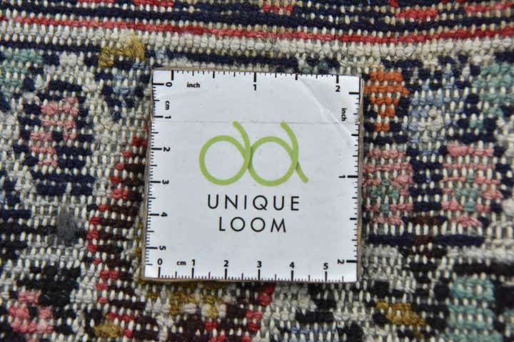 4' 3 x 10' 5 Hand Knotted Hossainabad Persian Wool Runner Rug