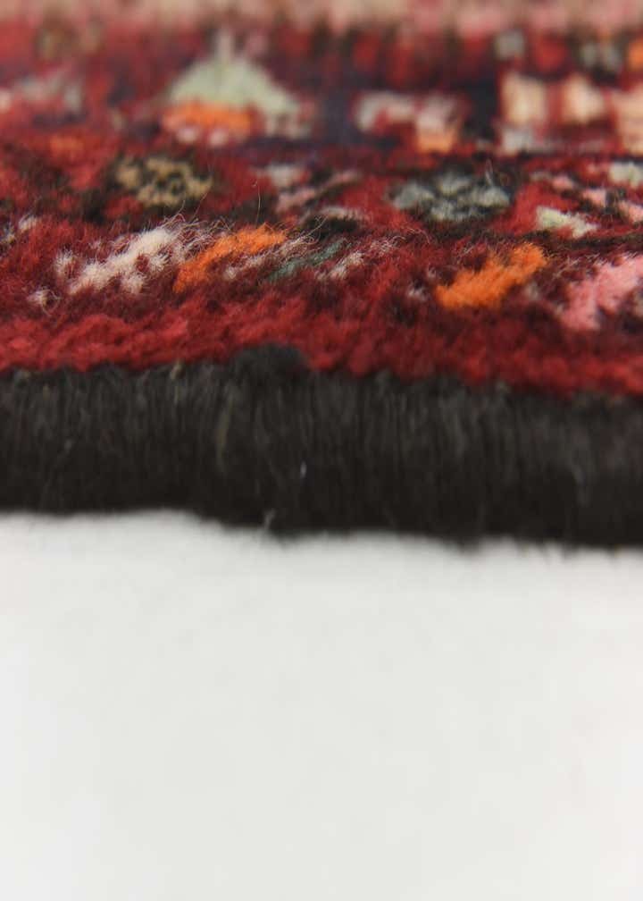 4' x 10' Hand Knotted Hossainabad Persian Wool Runner Rug