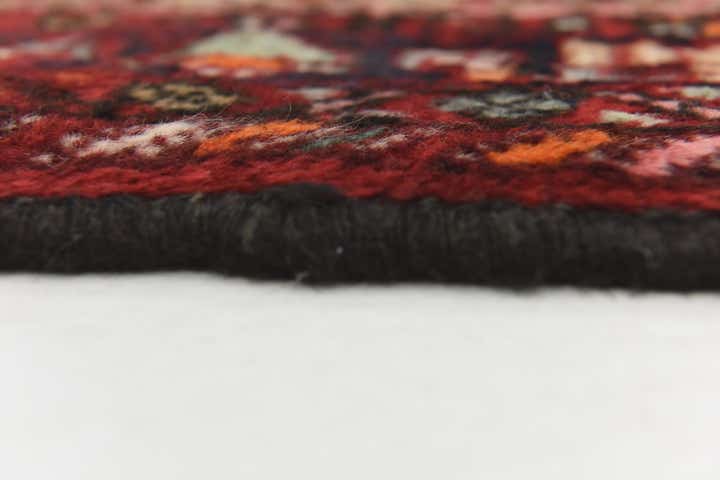 4' x 10' Hand Knotted Hossainabad Persian Wool Runner Rug