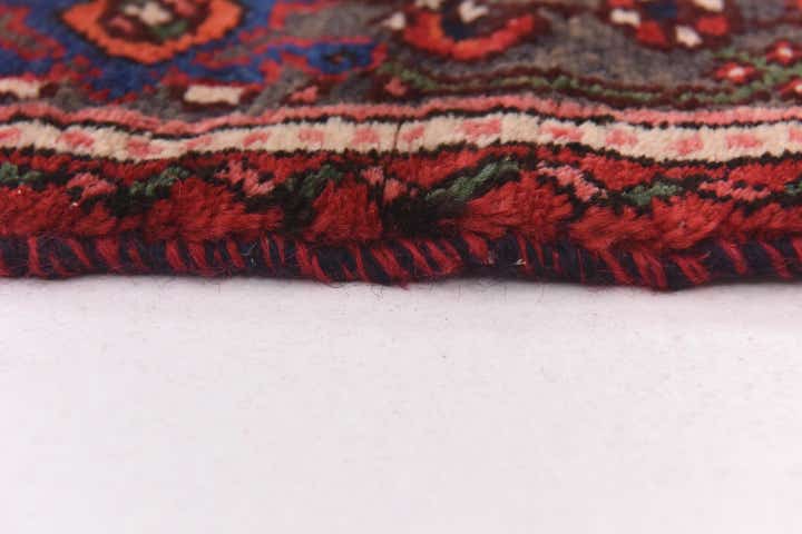 5' x 9' 6 Hand Knotted Hossainabad Persian Wool Runner Rug