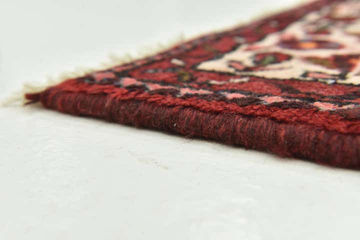 3' 6 x 10' 4 Hand Knotted Hossainabad Persian Wool Runner Rug