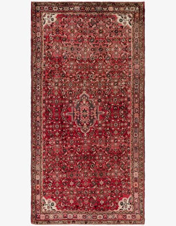 4' 10 x 10' 3 Hossainabad Wool Runner Rug