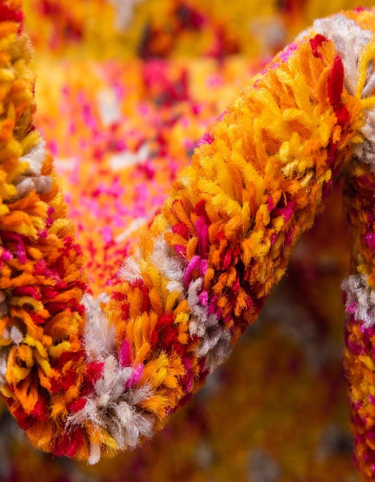 Detail image of 2' 7 x 10' Washable Hyacinth Runner Rug