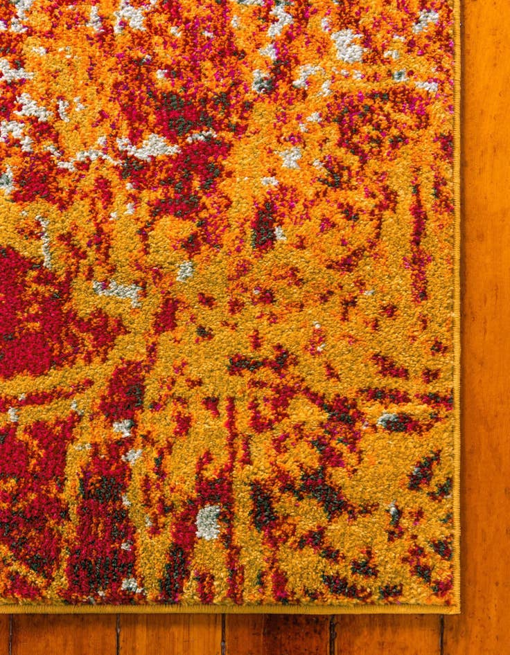 Detail image of 2' 7 x 10' Washable Hyacinth Runner Rug