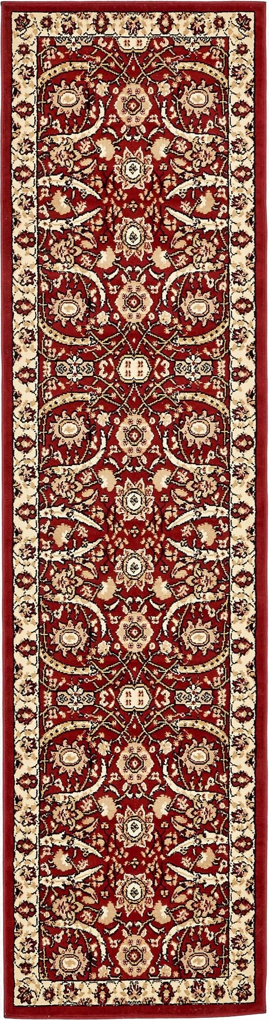 2' 7 x 10' Isfahan Design Runner Rug