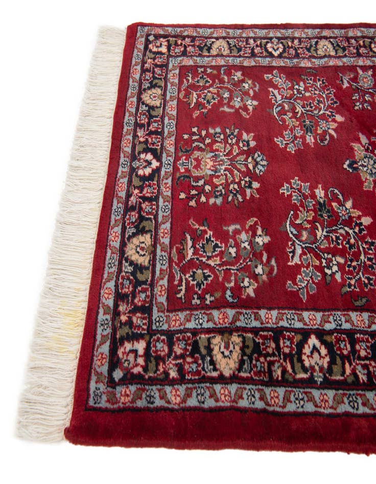 Detail image of 2' 10 x 10' 3  Hand Knotted Isfahan Wool Runner Rug
