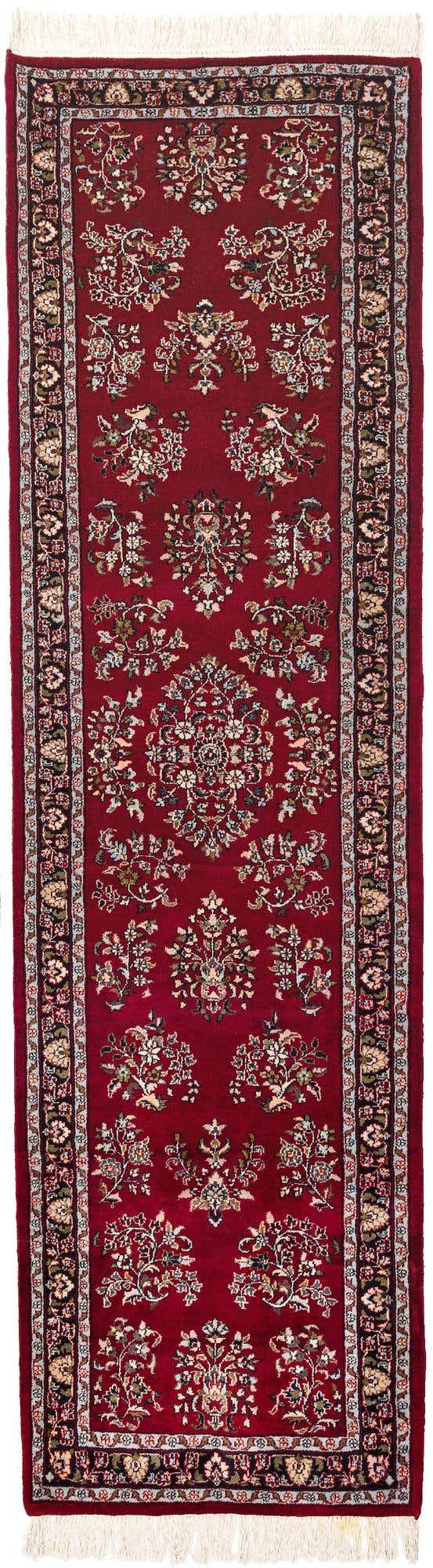 2' 10 x 10' 3 Hand Knotted Isfahan Wool Runner Rug