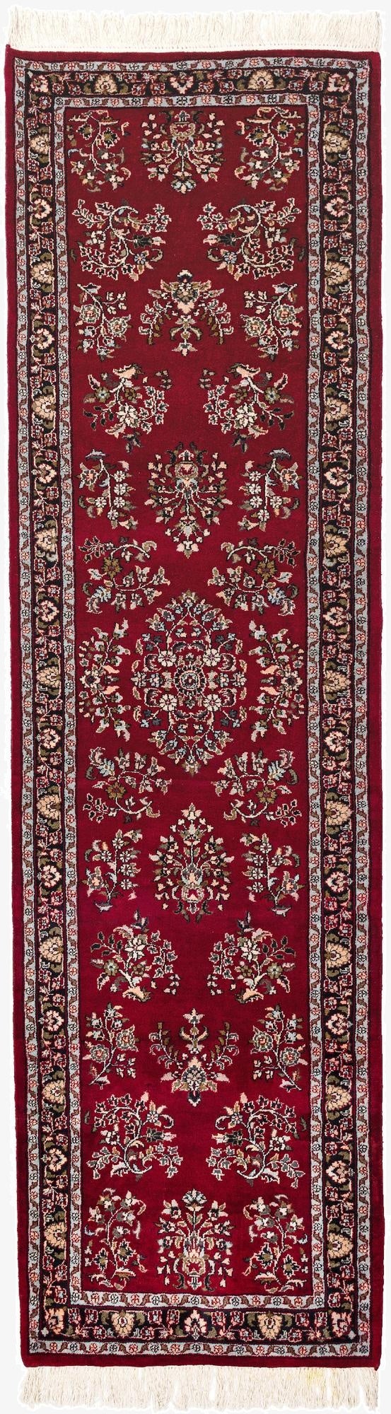 2' 10 x 10' 3 Hand Knotted Isfahan Wool Runner Rug