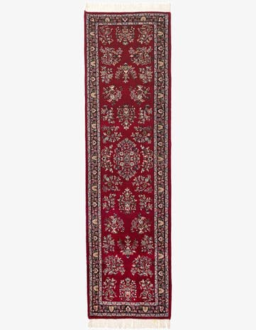 2' 10 x 10' 3 Hand Knotted Isfahan Wool Runner Rug