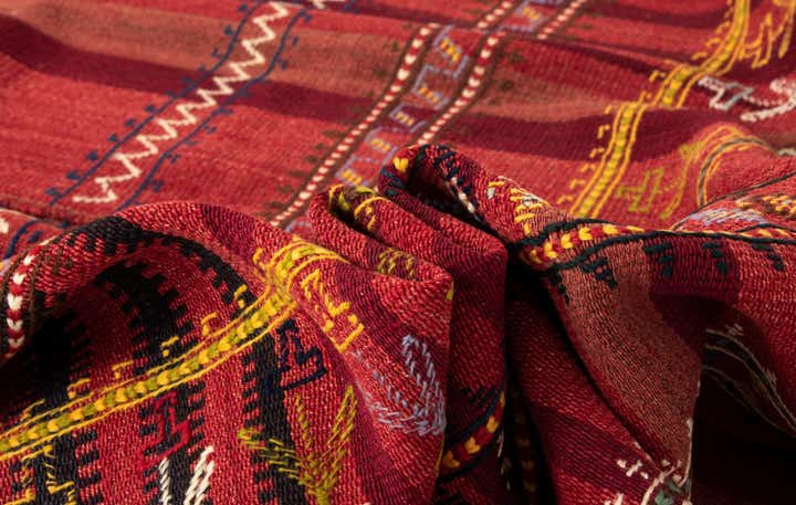 5' 5 x 11' 4 Jajim Wool Runner Rug