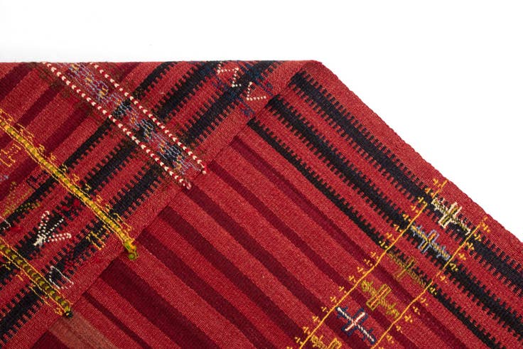 Detail image of 5' 5 x 11' 4 Jajim Wool Runner Rug