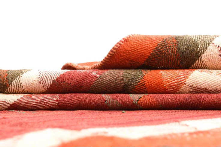 Detail image of 4' 9 x 11' 6 Jajim Runner Rug