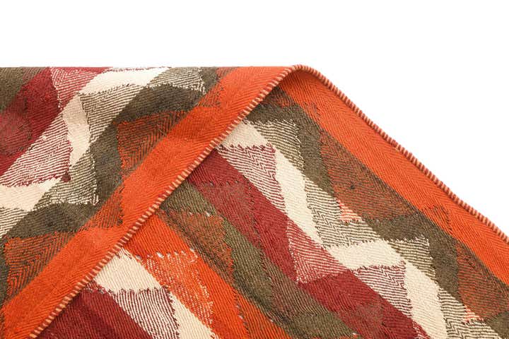 4' 9 x 11' 6 Jajim Runner Rug