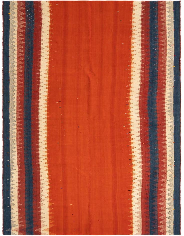 Detail image of 4' 10 x 11' 6 Jajim Runner Rug