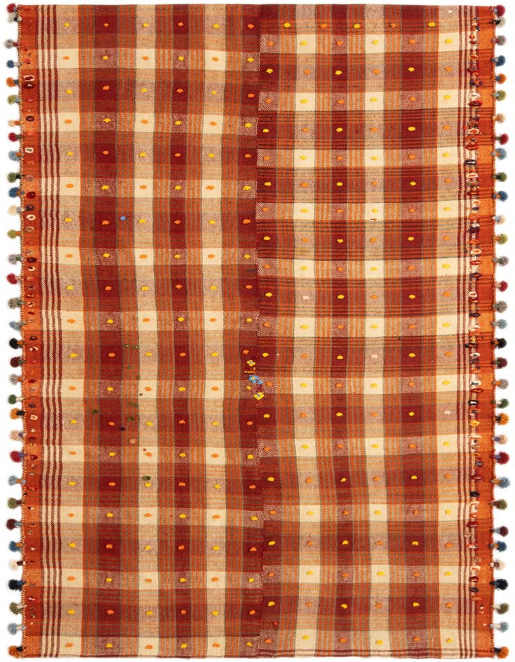 Detail image of 4' 8 x 8' 9 Jajim Runner Rug