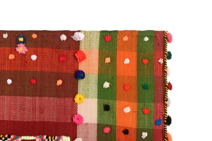 Detail image of 4' 1 x 12' 9 Jajim Runner Rug