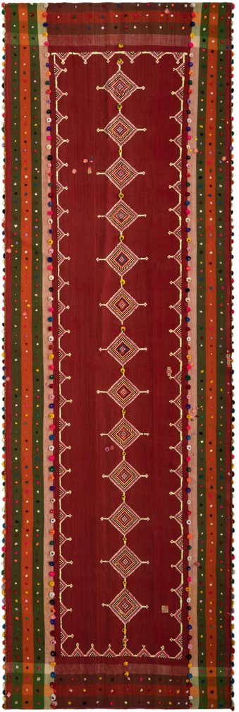 4' 1 x 12' 9 Jajim Runner Rug