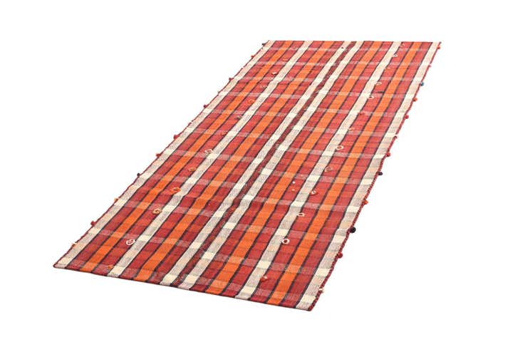 3' 11 x 8' 10 Jajim Runner Rug