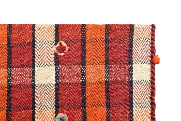 Detail image of 3' 11 x 8' 10 Jajim Runner Rug