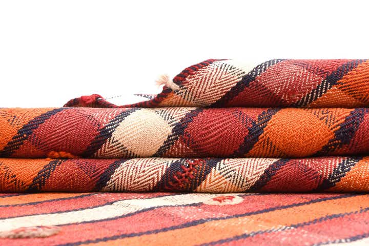 3' 11 x 8' 10 Jajim Runner Rug