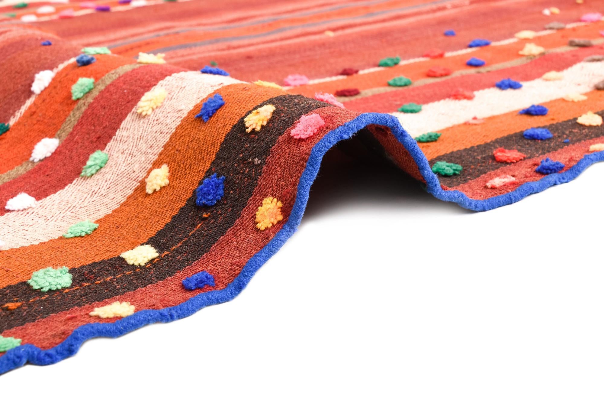 3' 9 x 8' 10 Jajim Runner Rug