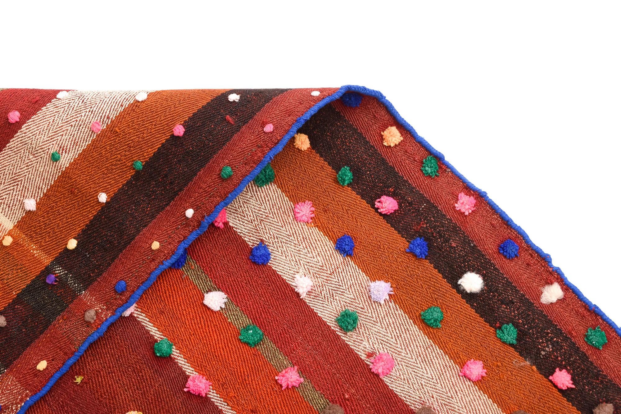 3' 9 x 8' 10 Jajim Runner Rug