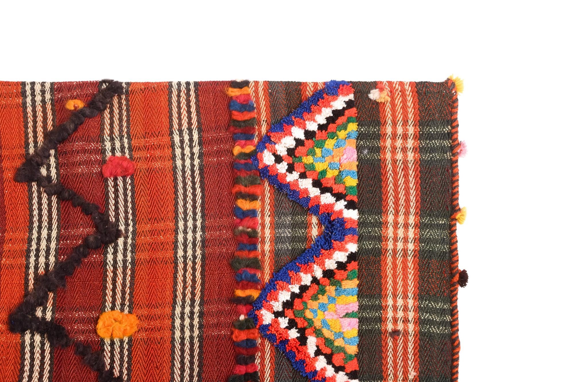 4' 9 x 8' 11 Jajim Runner Rug