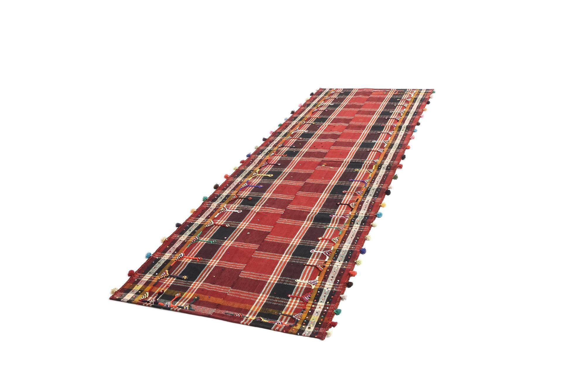 4' 3 x 13' 8 Jajim Runner Rug