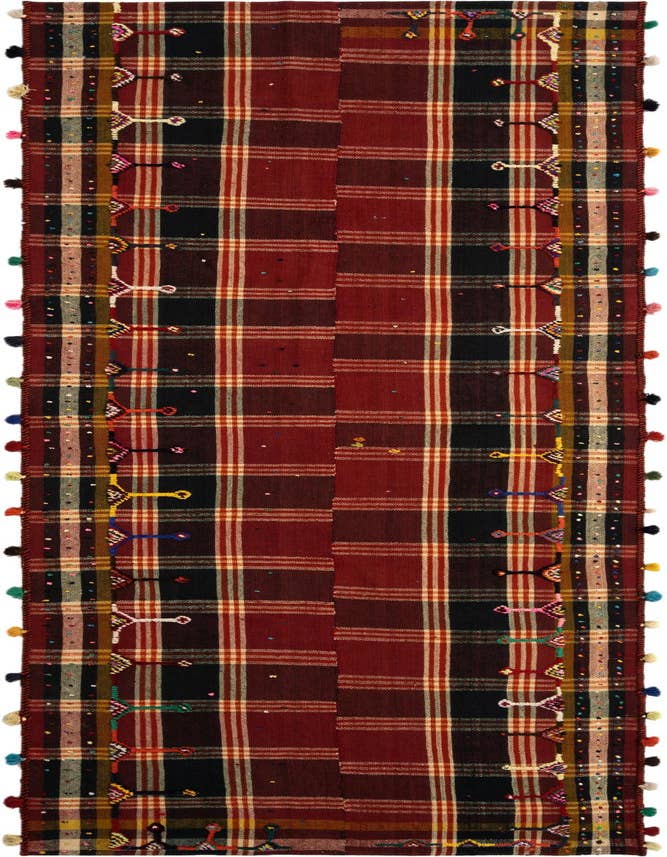 Detail image of 4' 3 x 13' 8 Jajim Runner Rug