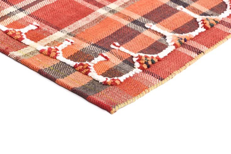Detail image of 4' 7 x 8' 1 Jajim Runner Rug
