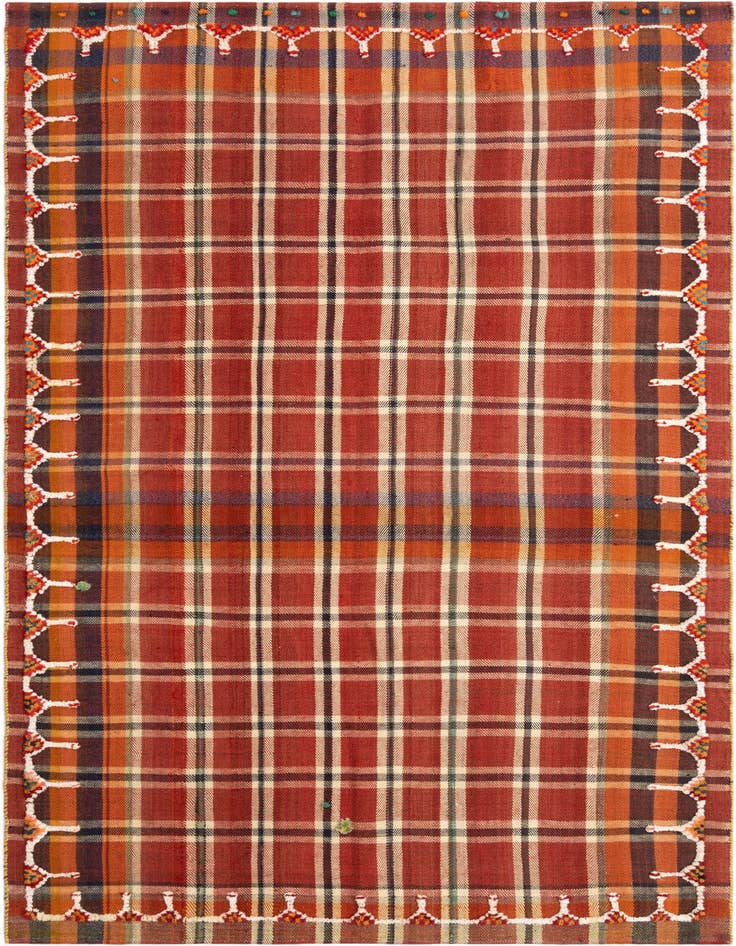 Detail image of 4' 7 x 8' 1 Jajim Runner Rug