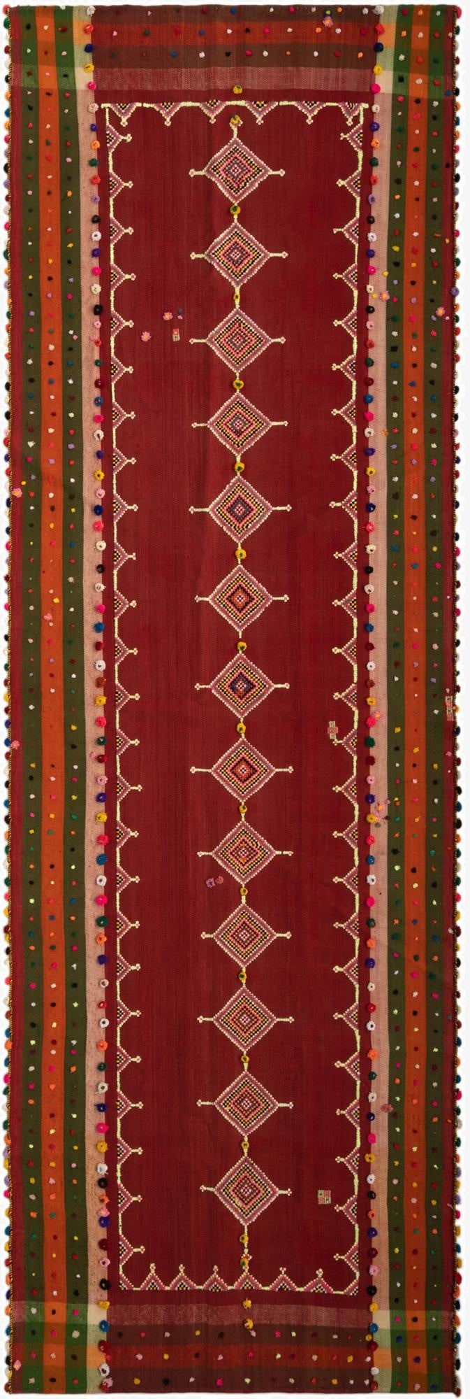 4' 1 x 12' 9 Jajim Runner Rug